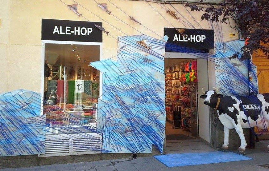 Los ubetenses de More&More Design volvieron a sorprender con su instalación en el Barrio de las Letras de Madrid