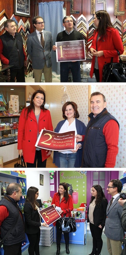 Entregados los premios del Concurso de Escaparates Navideños