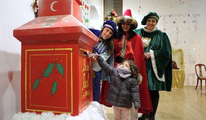 Todo listo para la visita de los Reyes Magos con la mirada puesta en el cielo