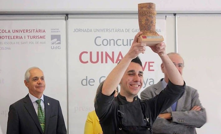 El ubetense José Manuel Zafra gana en Cataluña el Concurso de Cocina Joven
