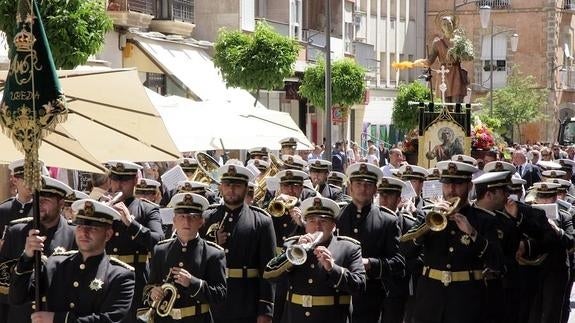 Anterior procesión de San Isidro. /