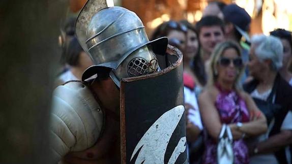 En la plaza de toros habrá una recreación de las luchas de gladiadores.
