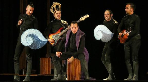 Una escena de la obra 'Cervantina'.