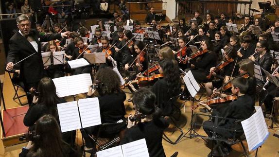 Un momento del concierto.