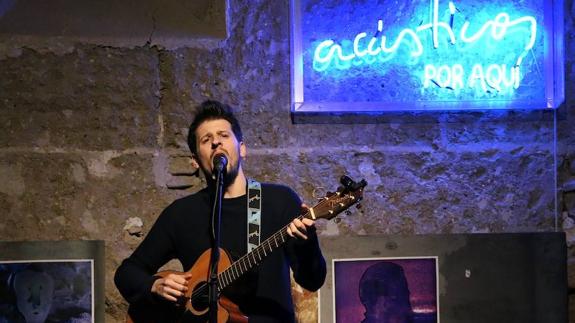 Rafa Álvarez, el sábado en San Lorenzo.