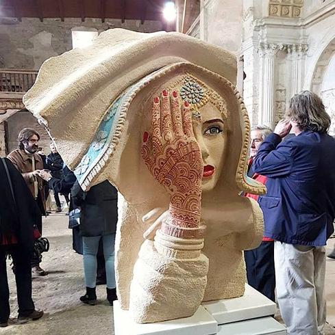 Exposición de la Asociación de Artesanos en la iglesia de San Lorenzo