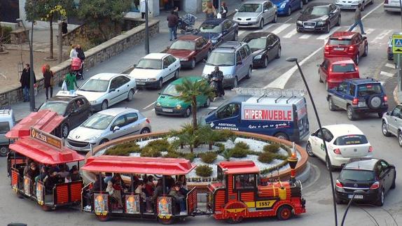 Imagen de archivo del tráfico en el entorno de la Torrenueva.