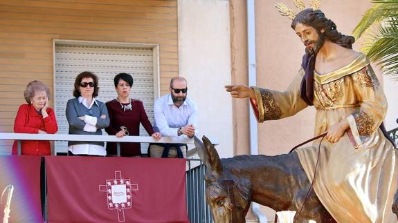 Úbeda se echó a la calle para recibir al 'Borriquillo'