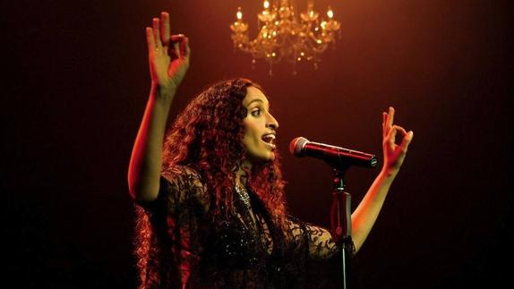 Noa actúa esta noche en la plaza de toros de Úbeda.