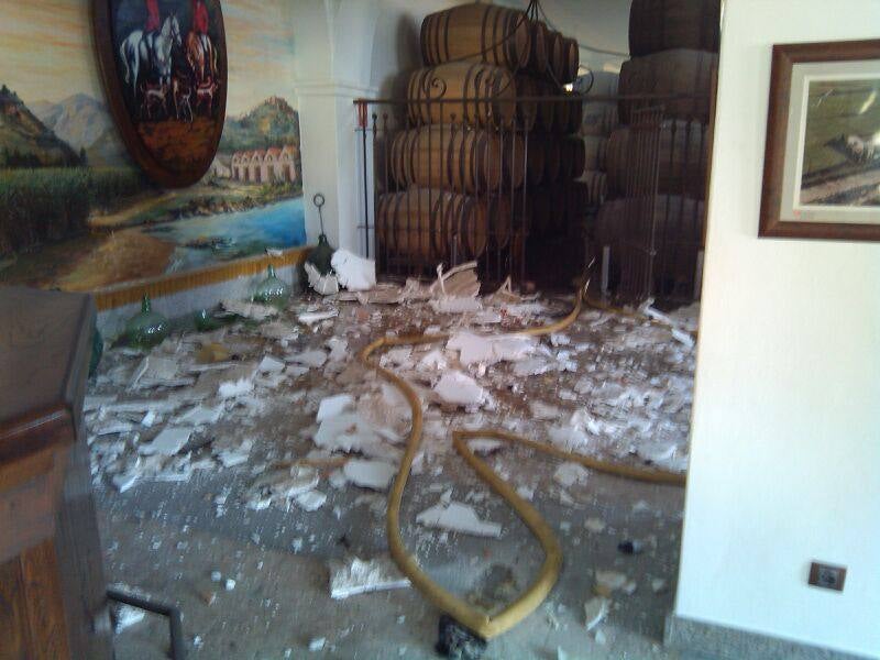 Incendio en Ron Montero