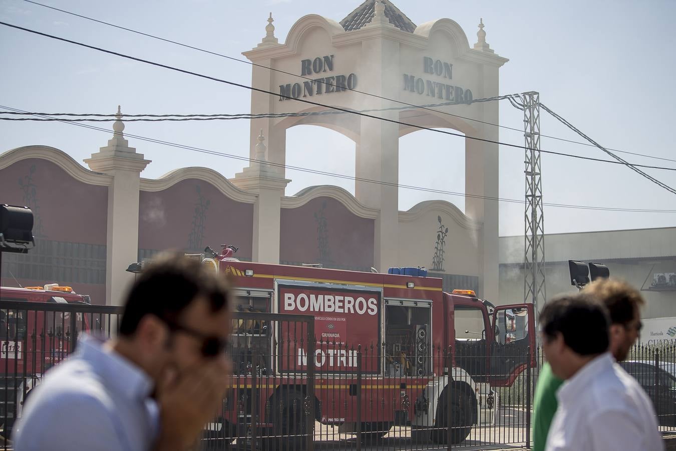 Incendio en Ron Montero