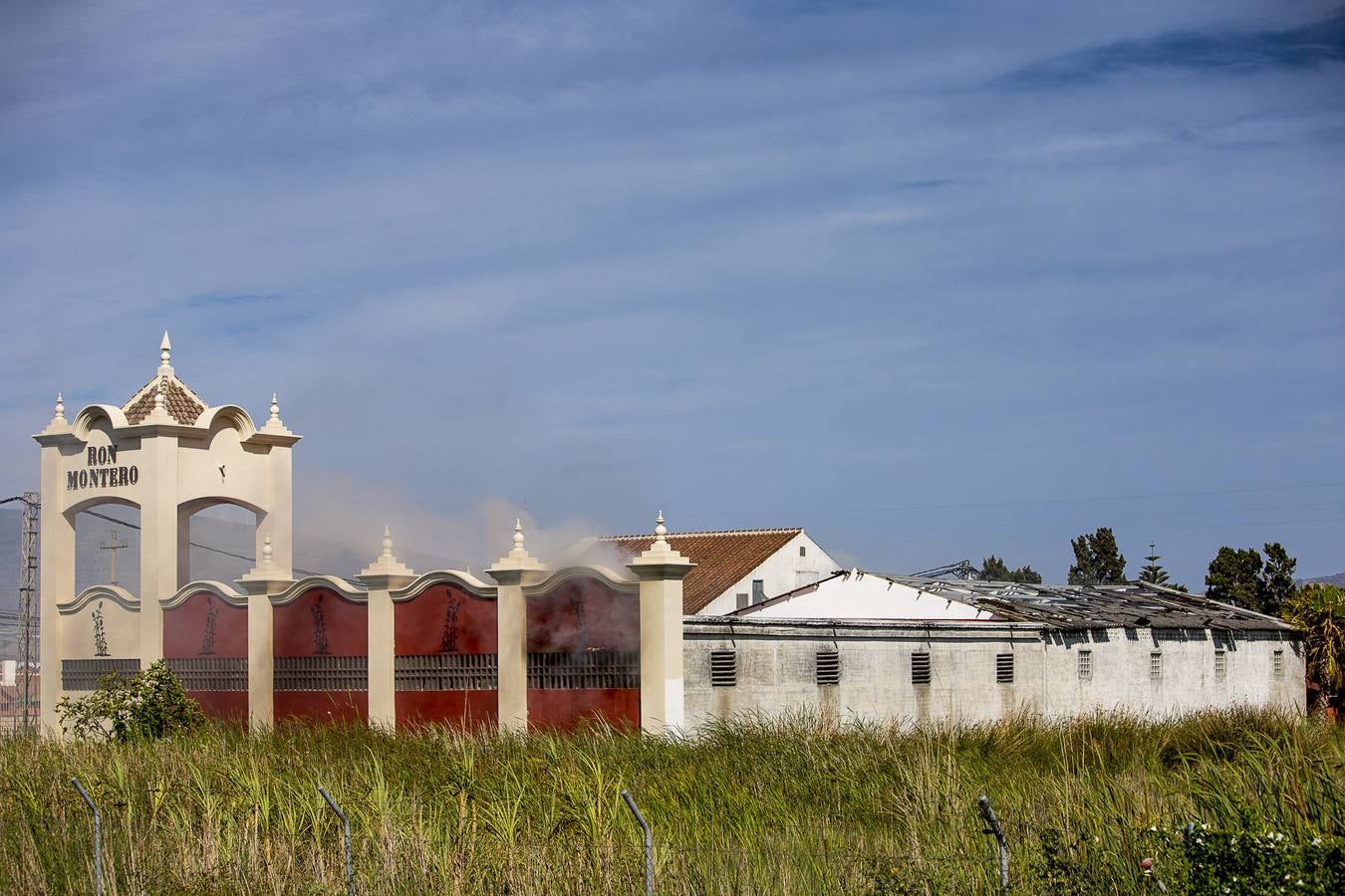 Incendio en Ron Montero