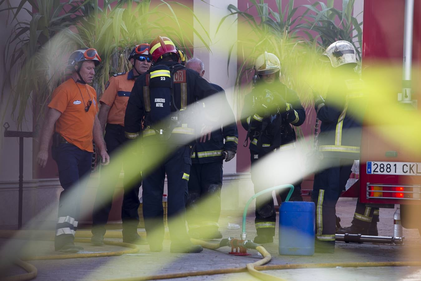 Incendio en Ron Montero