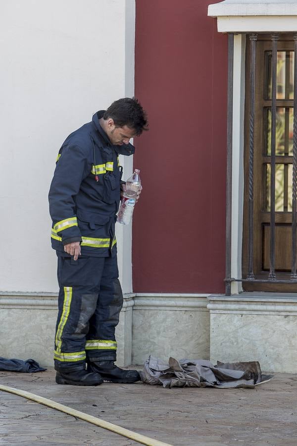 Incendio en Ron Montero