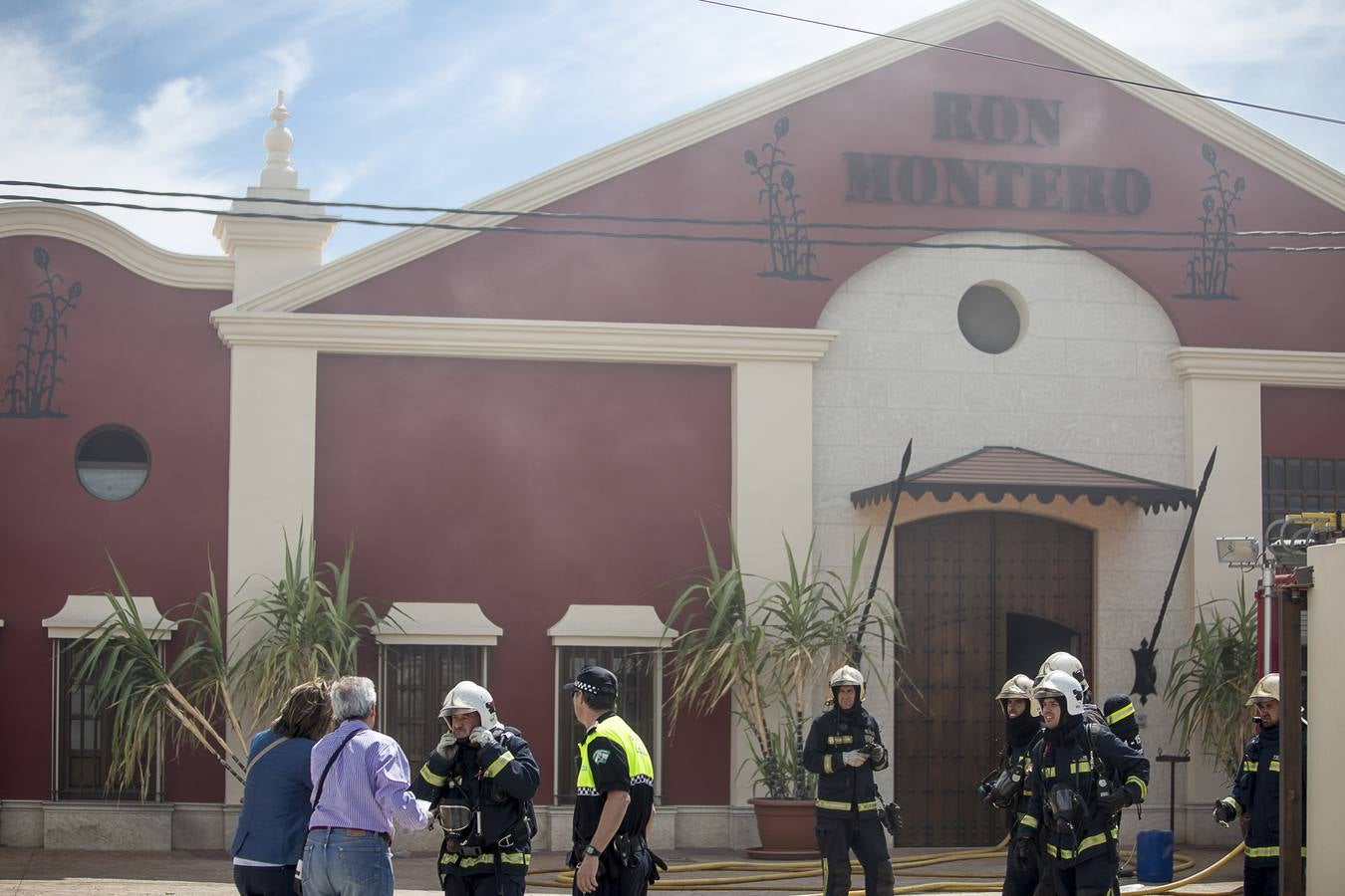 Incendio en Ron Montero