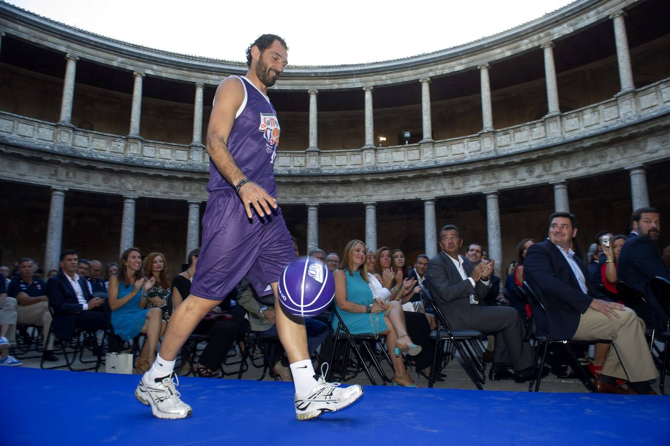 La Selección Española de Baloncesto en Granada