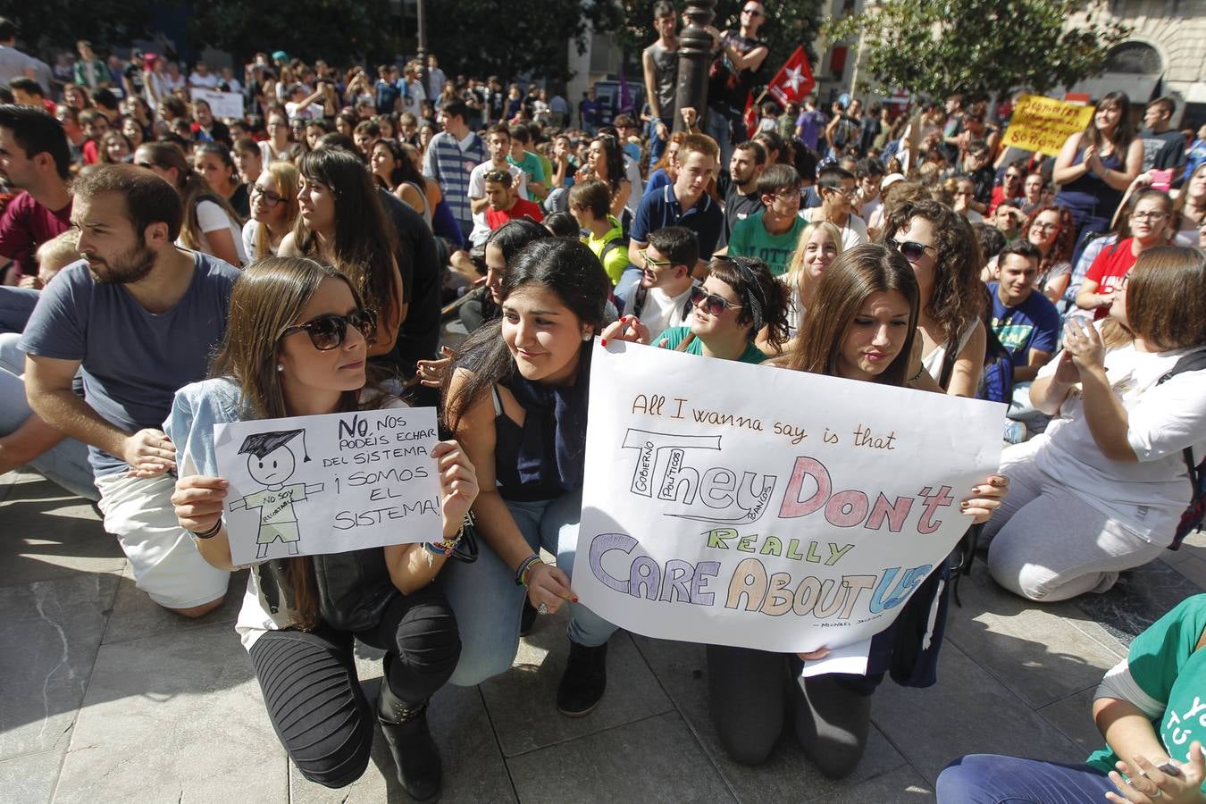 Manifestación estudiantil