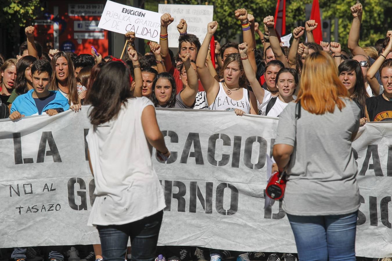 Manifestación estudiantil