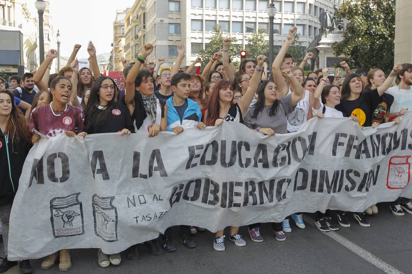 Manifestación estudiantil