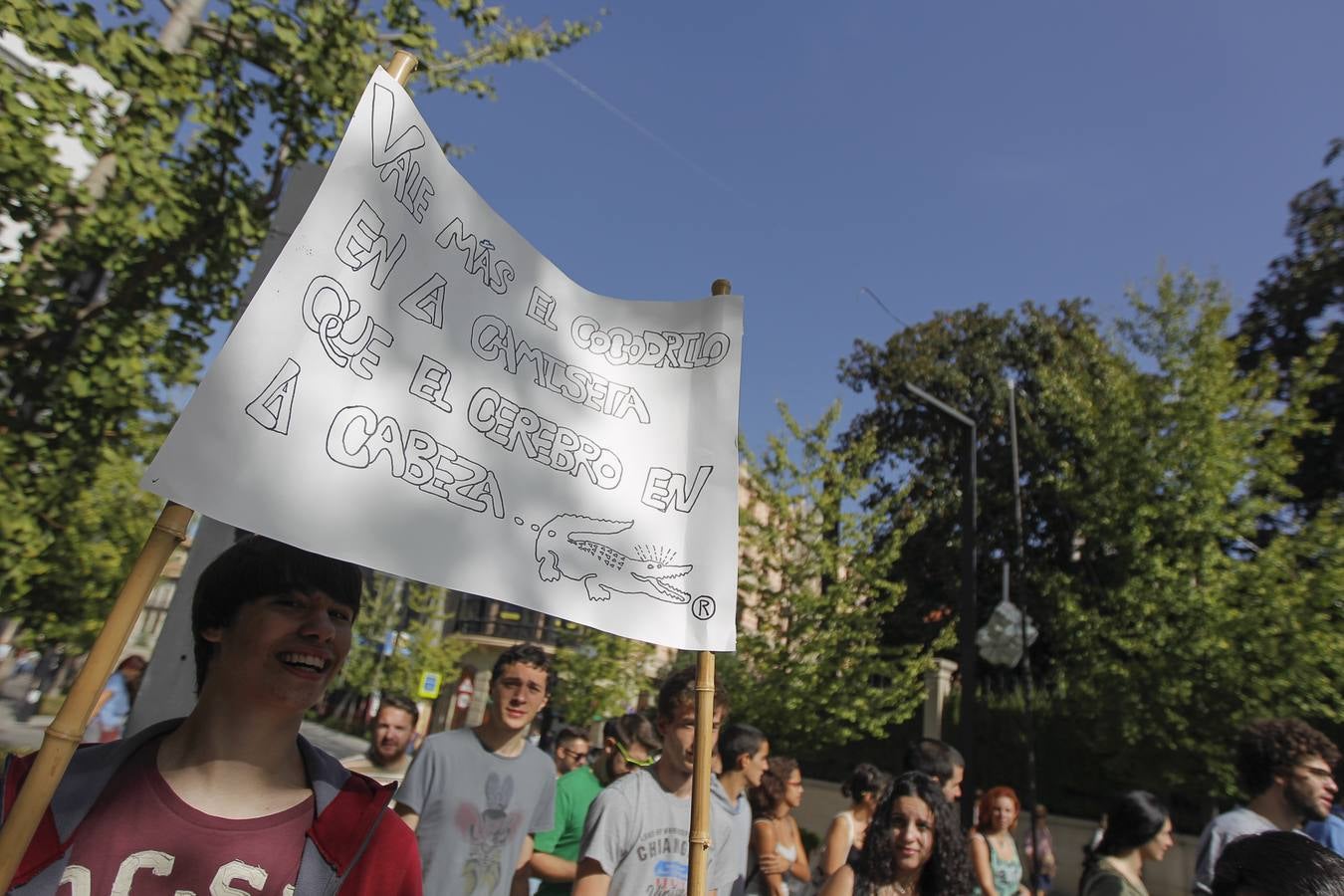 Manifestación estudiantil