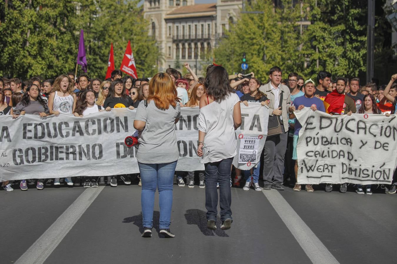 Manifestación estudiantil