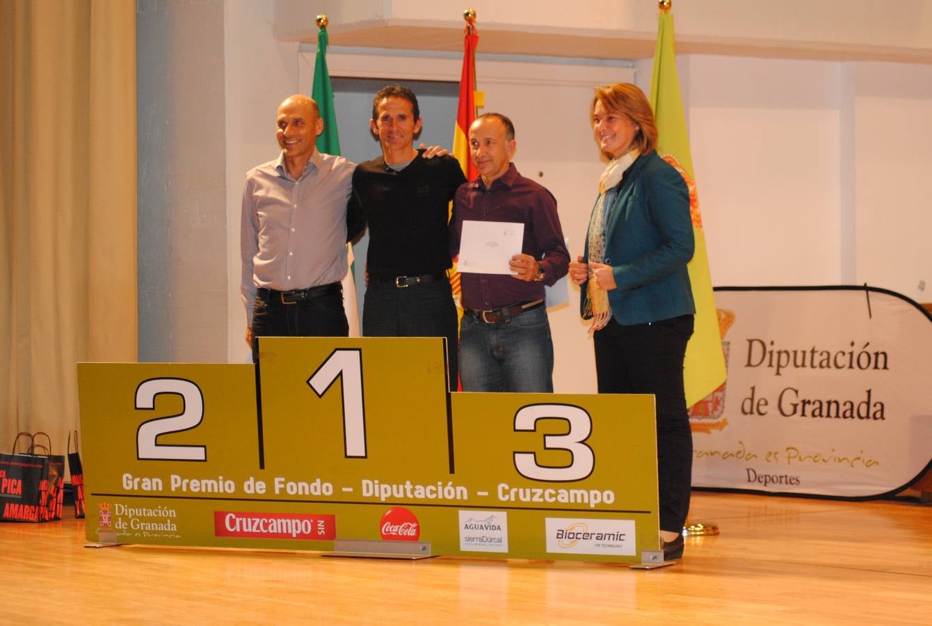 Gala de clausura del XXVII Gran Premio de Fondo Diputación