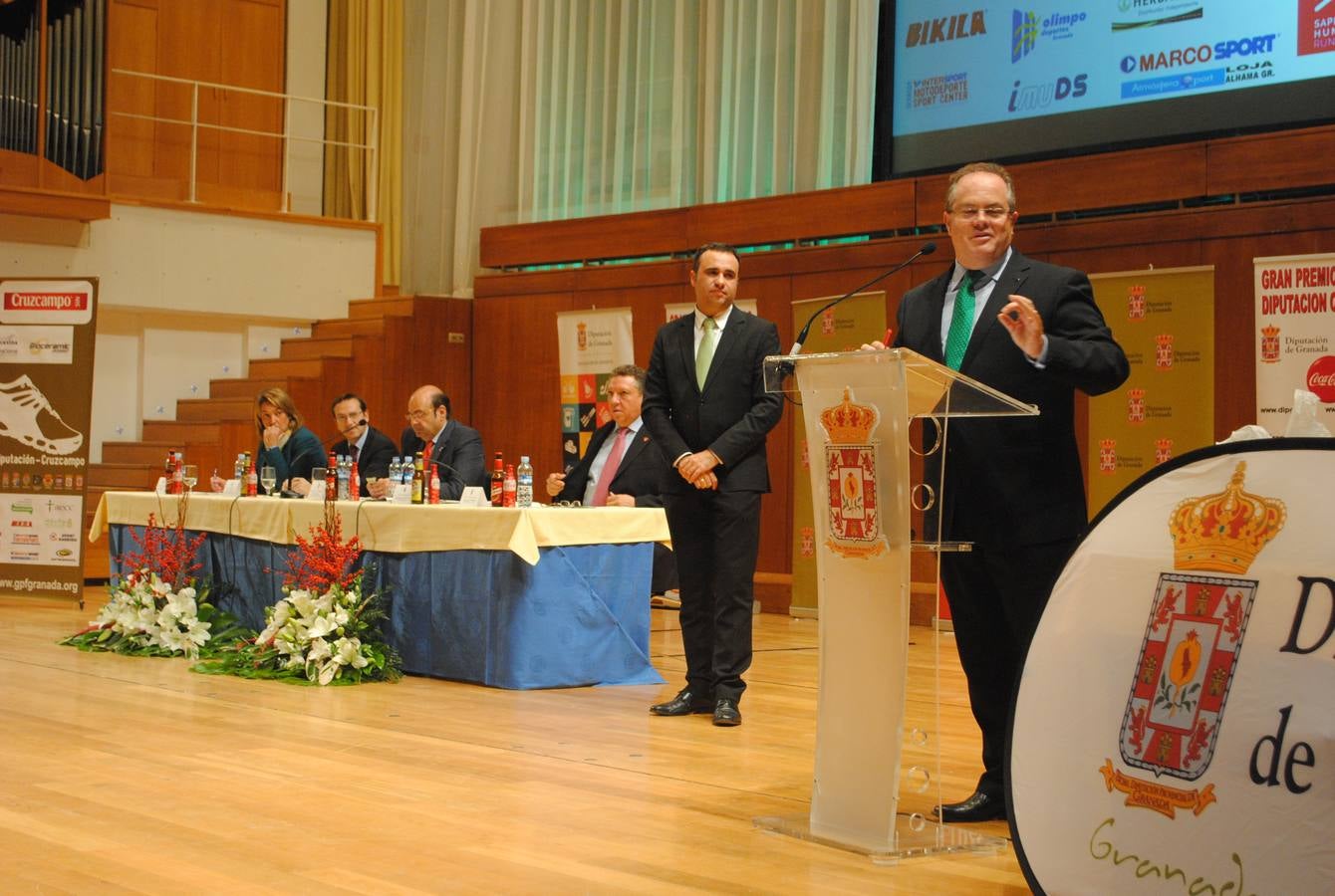 Gala de clausura del XXVII Gran Premio de Fondo Diputación