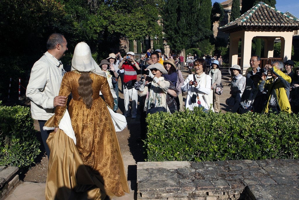 Así fue el rodaje de Isabel en Granada