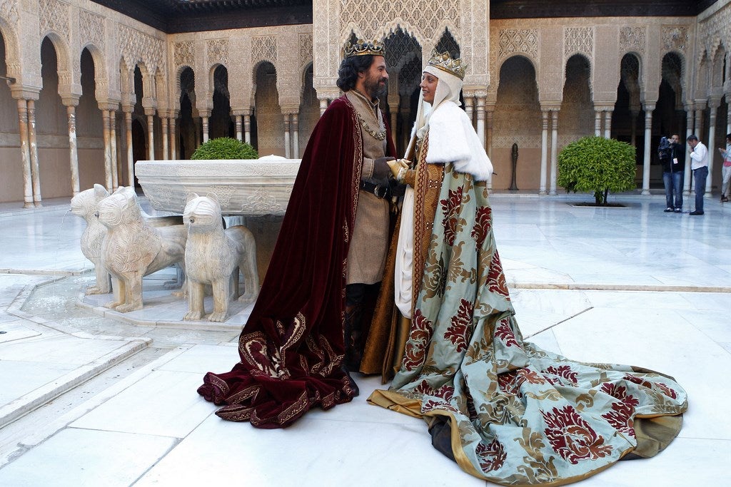 Así fue el rodaje de Isabel en Granada