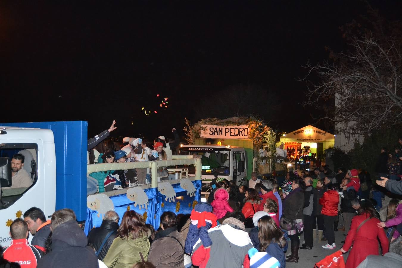 Los Reyes Magos en La Zubia.