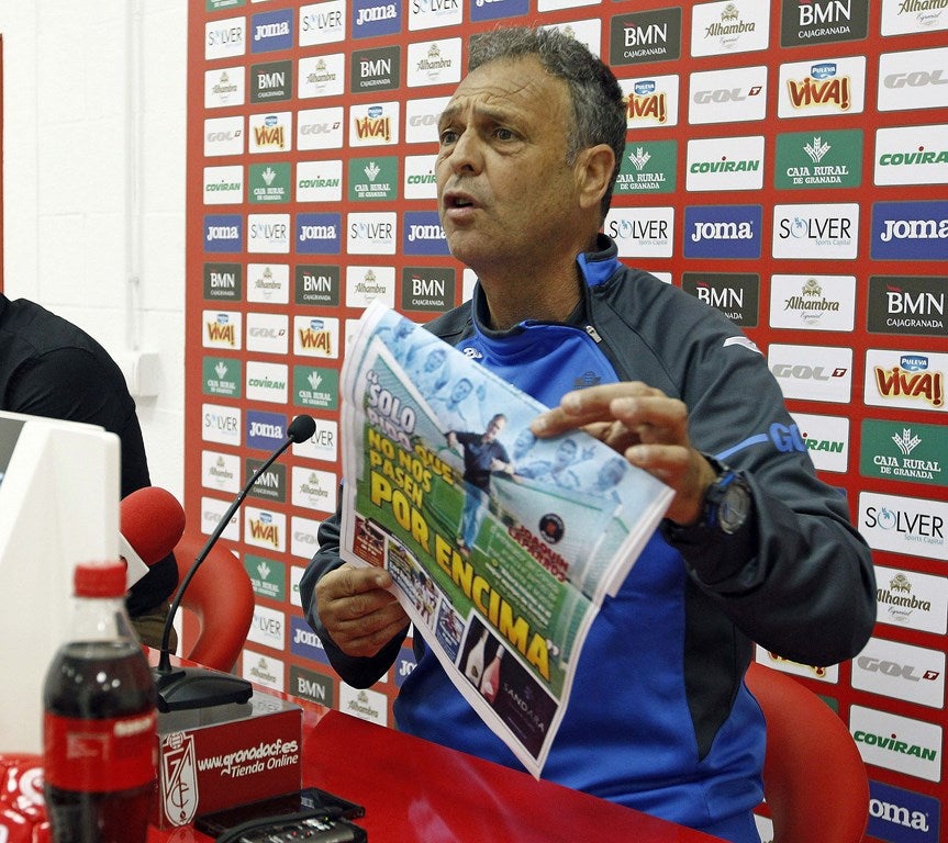 El paso de Caparrós por Granada