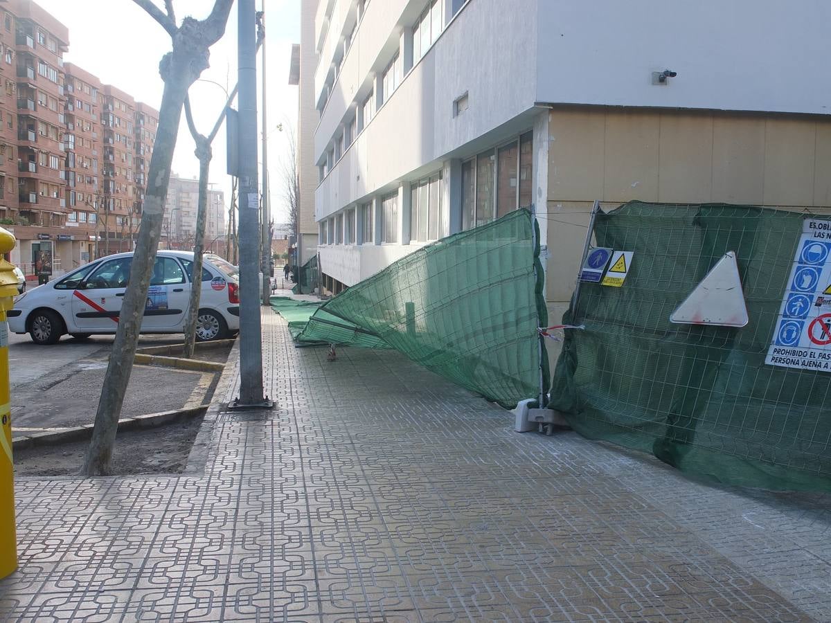 La fuerza del viento provoca cortes de luz y telefonía y caída de árboles y cableado