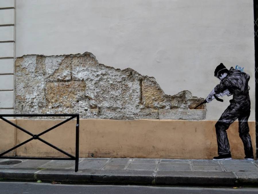 Transformando las calles de París en arte