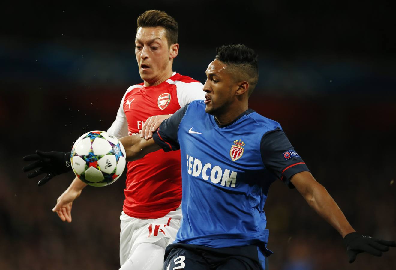 Las mejores imágenes del Arsenal-Mónaco