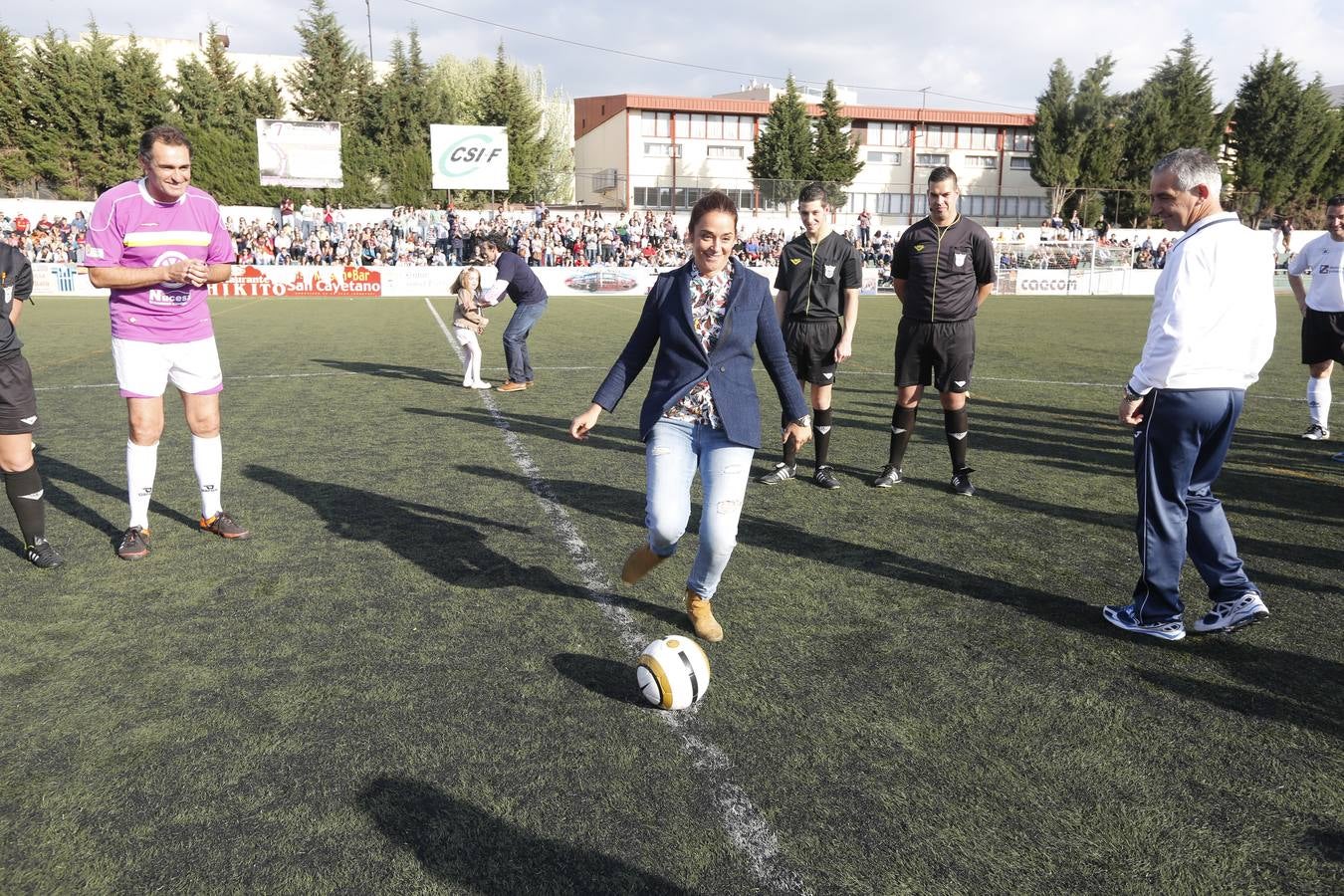 Una fiesta &#039;futbolera&#039; para la pequeña Triana