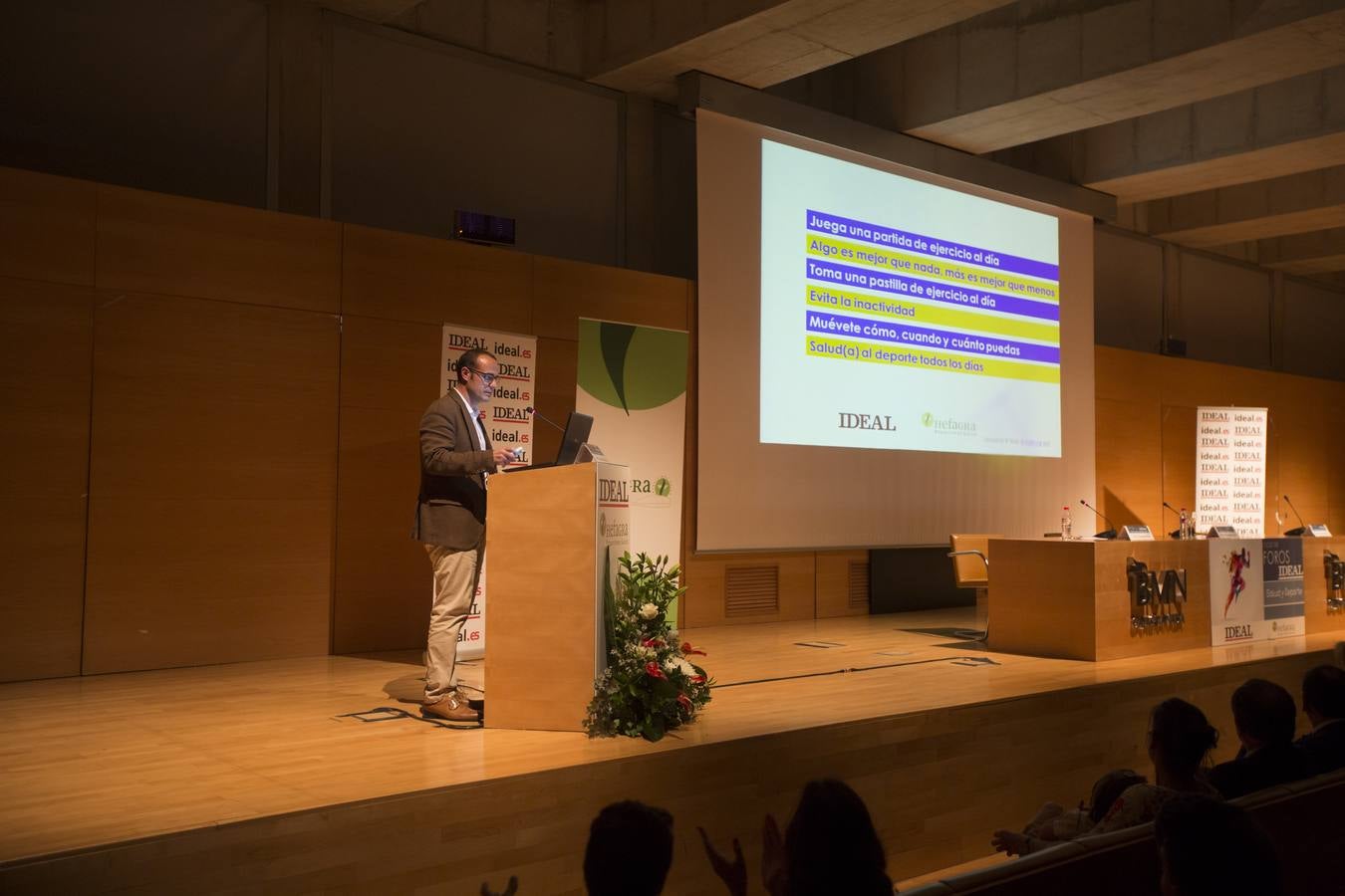 Romay: «Hay que hacer deporte porque nos llena, no porque esté de moda»