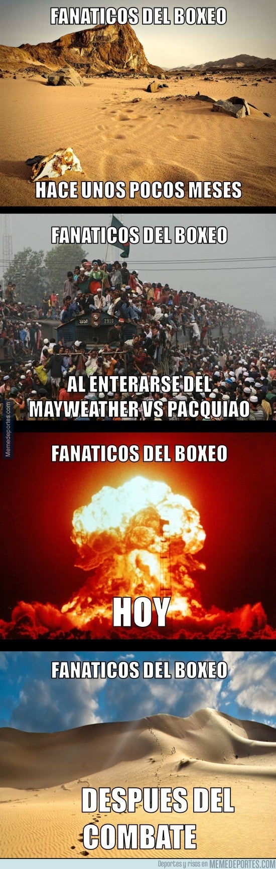 Los mejores memes del combate de boxeo Mayweather VS Pacquiao