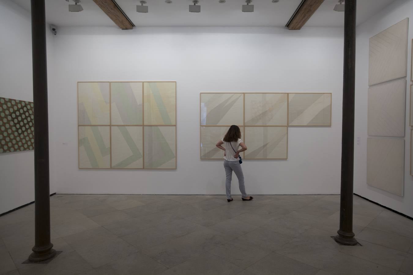 El Centro Guerrero y la Alhambra muestran una retrospectiva de las obras de Soledad Sevilla