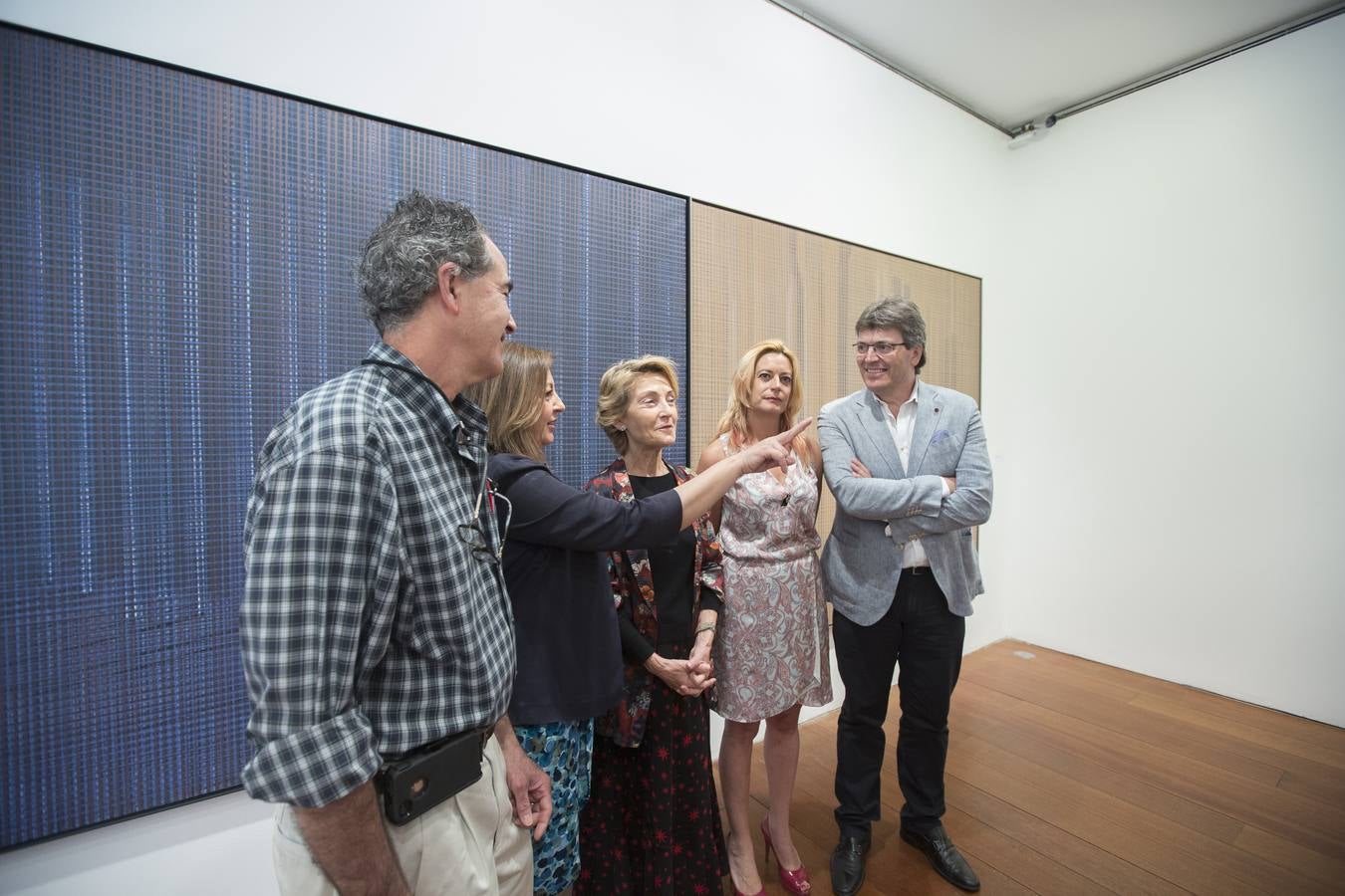 El Centro Guerrero y la Alhambra muestran una retrospectiva de las obras de Soledad Sevilla