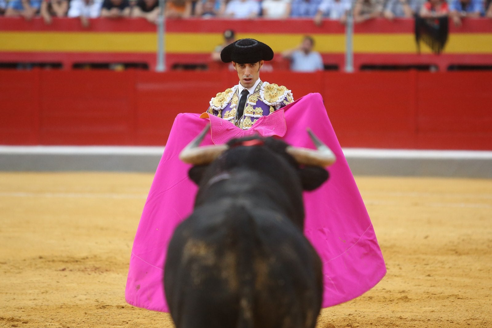 Triunfos de Morante y Talavante y Manzanares, que cae herido, en Granada