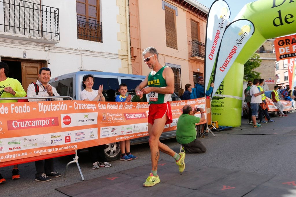 Llegada de la ruta Boabdil de Dúrcal