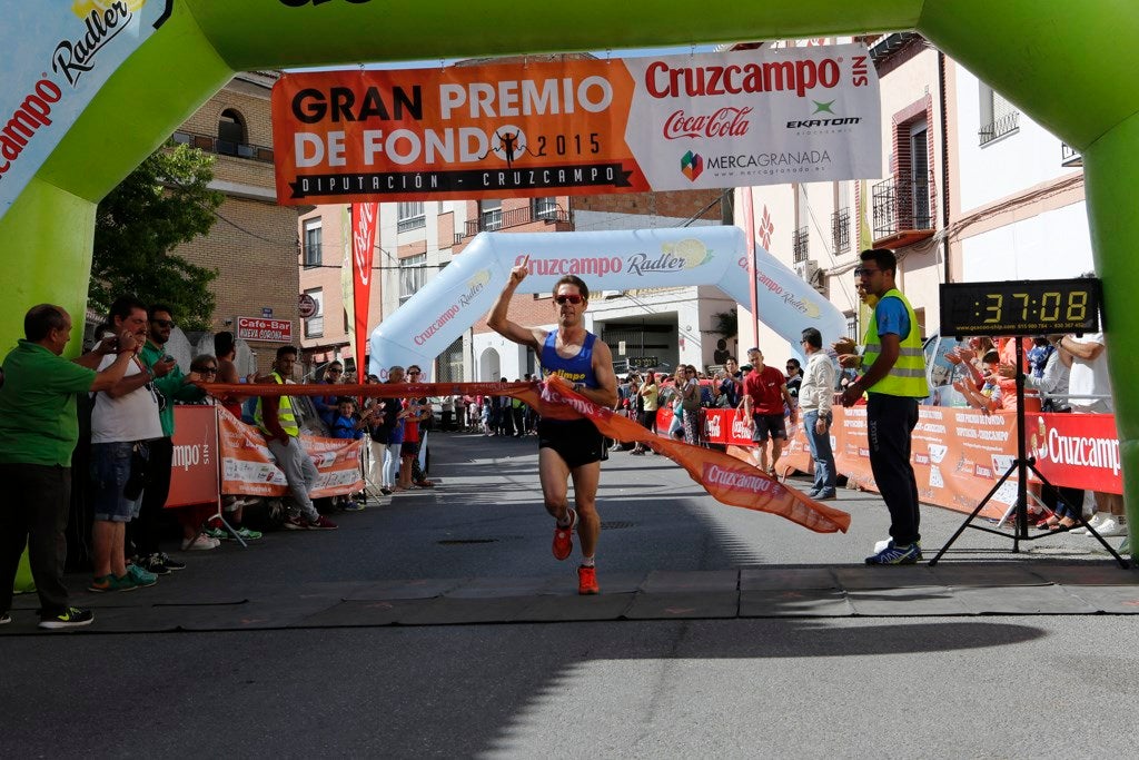 Llegada de la ruta Boabdil de Dúrcal