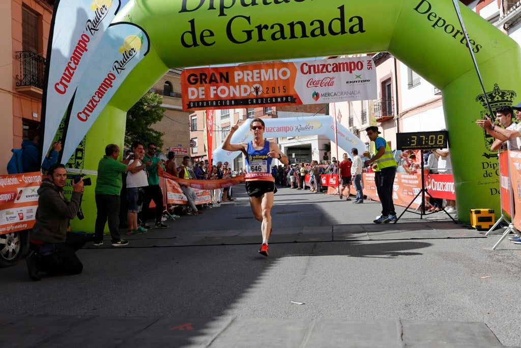 Llegada de la ruta Boabdil de Dúrcal