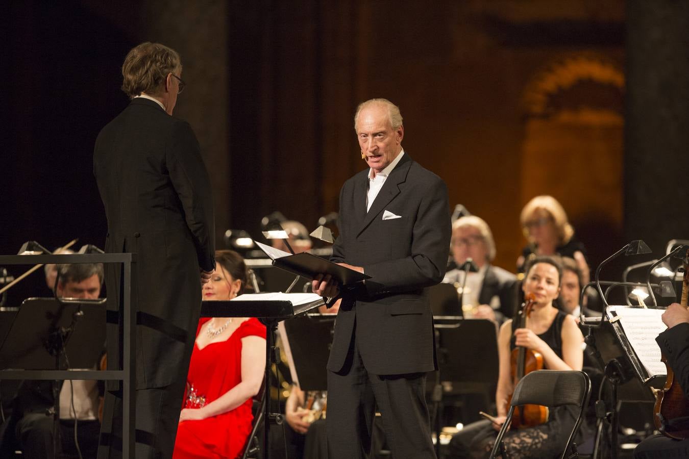 La actuación de la Orchester Wiener Akademie en el Palacio de Carlos V