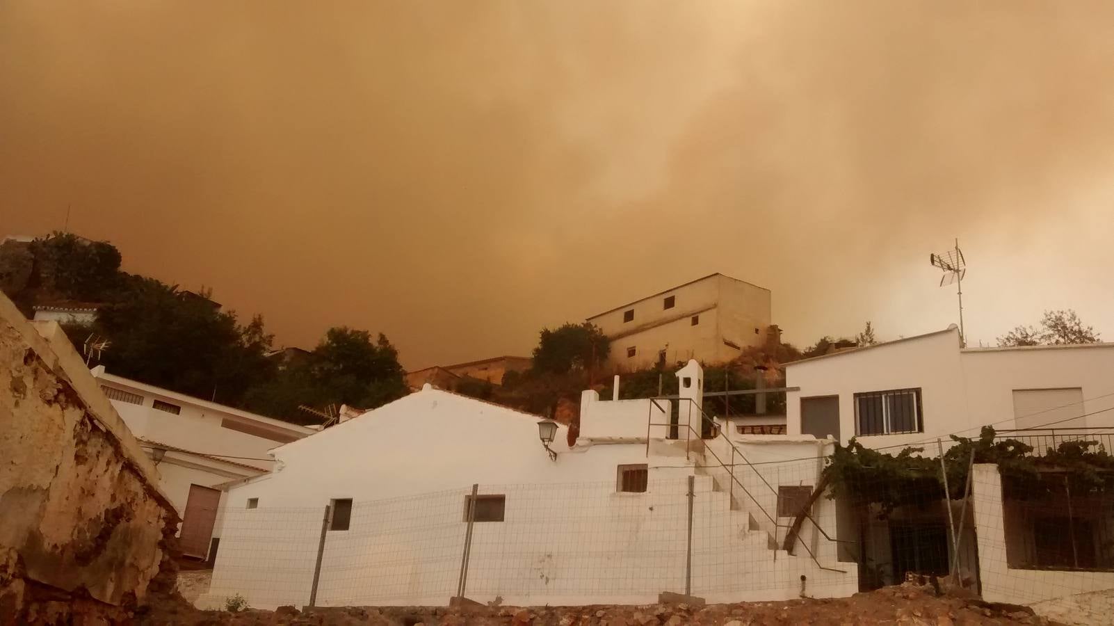 Alerta por un incendio forestal en Gualchos