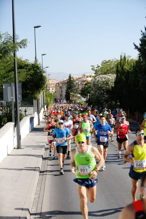 La salida y paso por Ogíjares