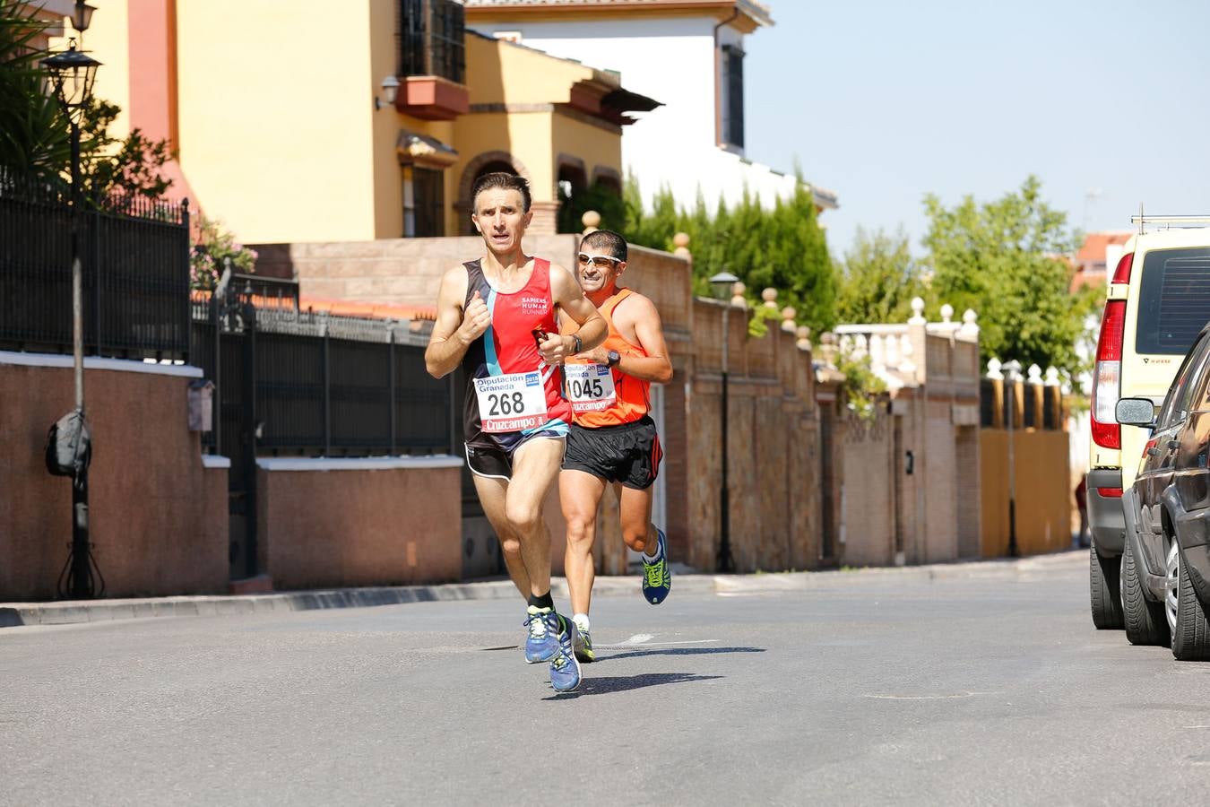 La salida y paso por Ogíjares