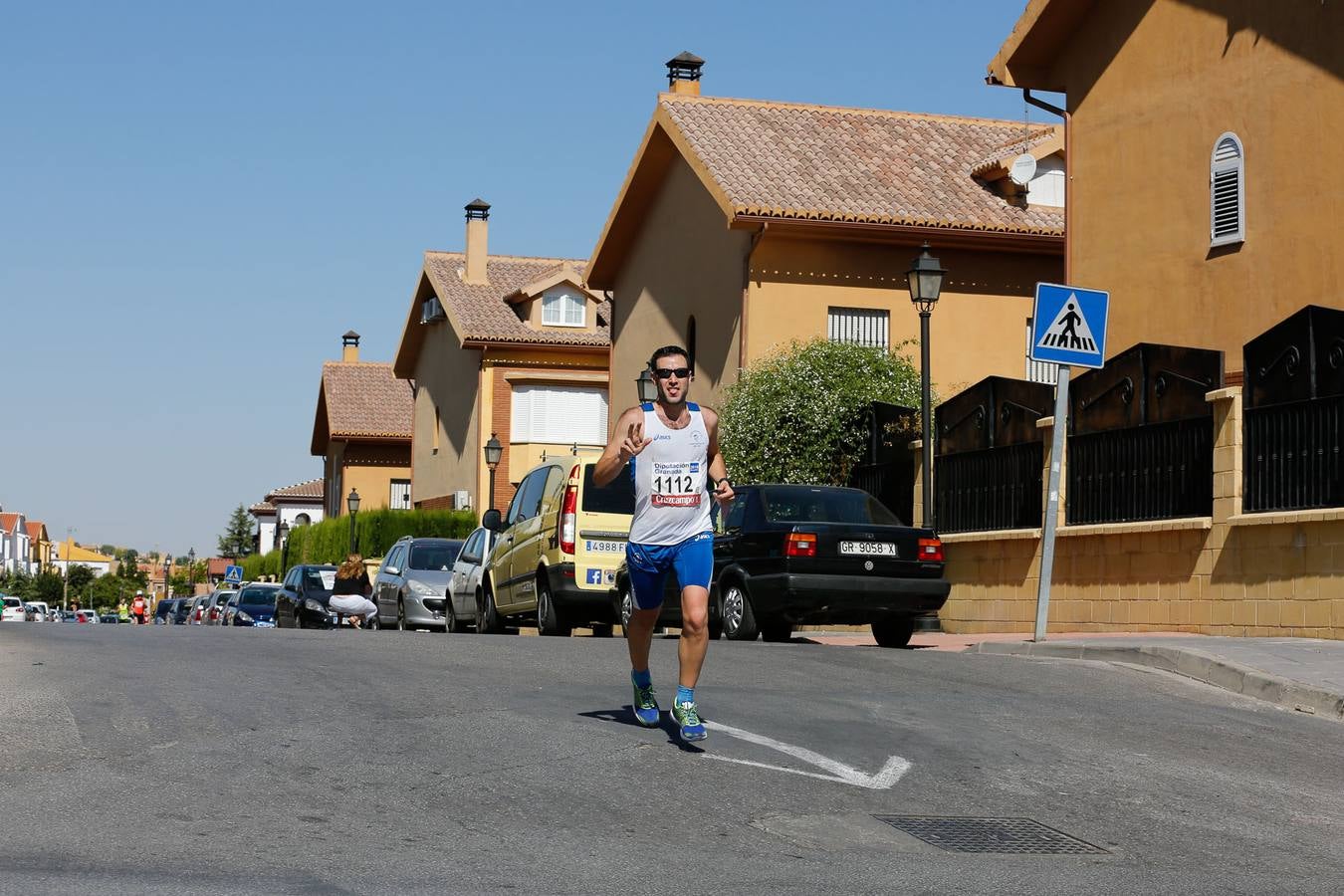 El calor apretó a los corredores