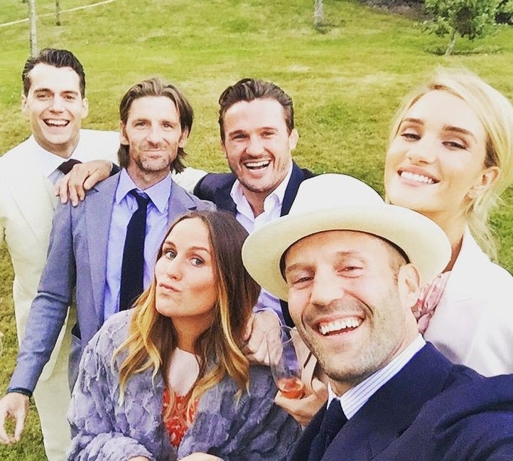Beckham, Brad Pitt y una oleada de famosos en la boda de Guy Ritchie, ex de Madonna