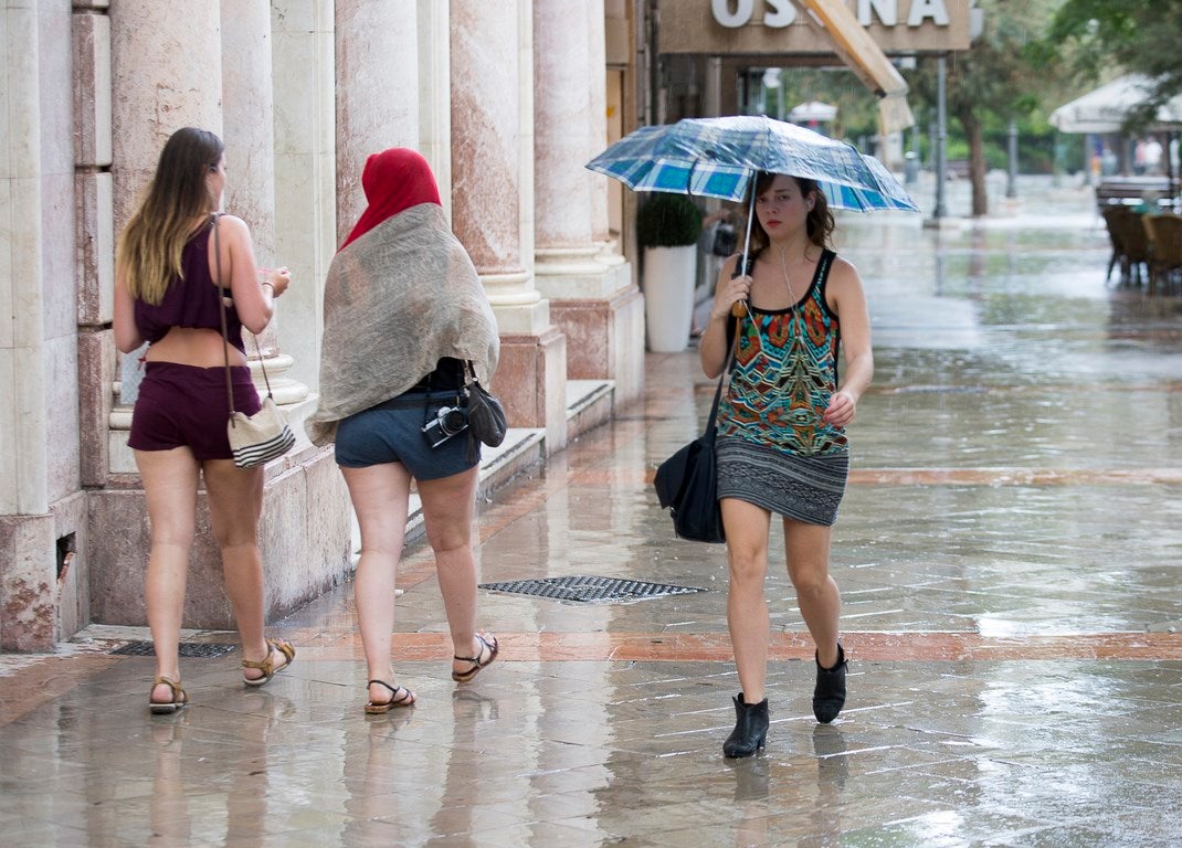 Tormenta en Granada